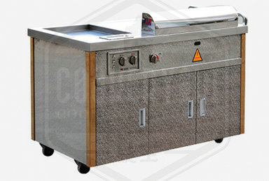 Mesa Easy Move Teppanyaki con empuje manual